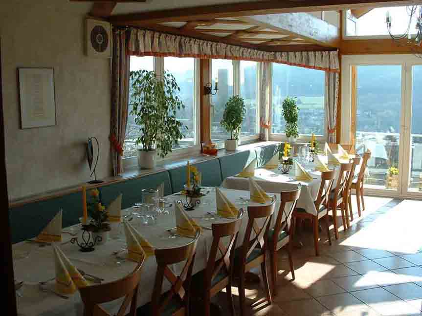 Unser sch�ner Biergarten.